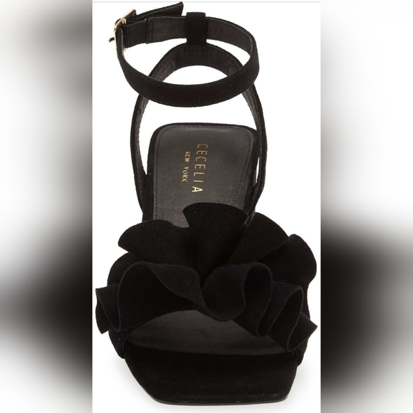 NWOT Cecelia New York Heather Ankle Strap Sandal - Size 9 - Picture 10 of 11